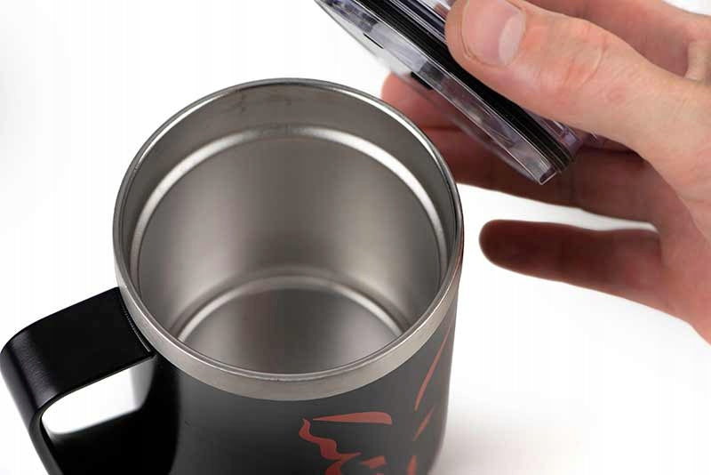 Thermal Mug Stainless Thermal Mug Fox Lid Color black