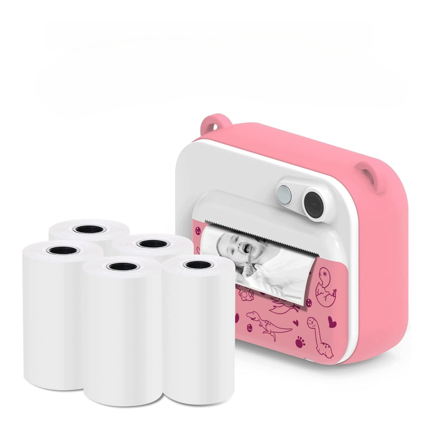 Thermal Paper Rolls Instant Camera Cartridges 5 Rolls 5.8 cm Manufacturer code Papier Termiczny Rolki Wkłady Do Aparatu Naty