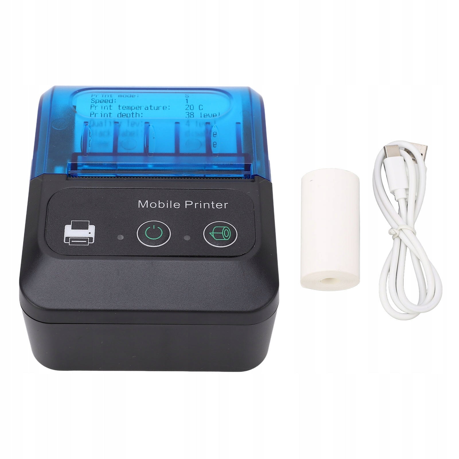 Thermal Printer 2 Inch Thermal Label Printer 203 DPI 80mm CF