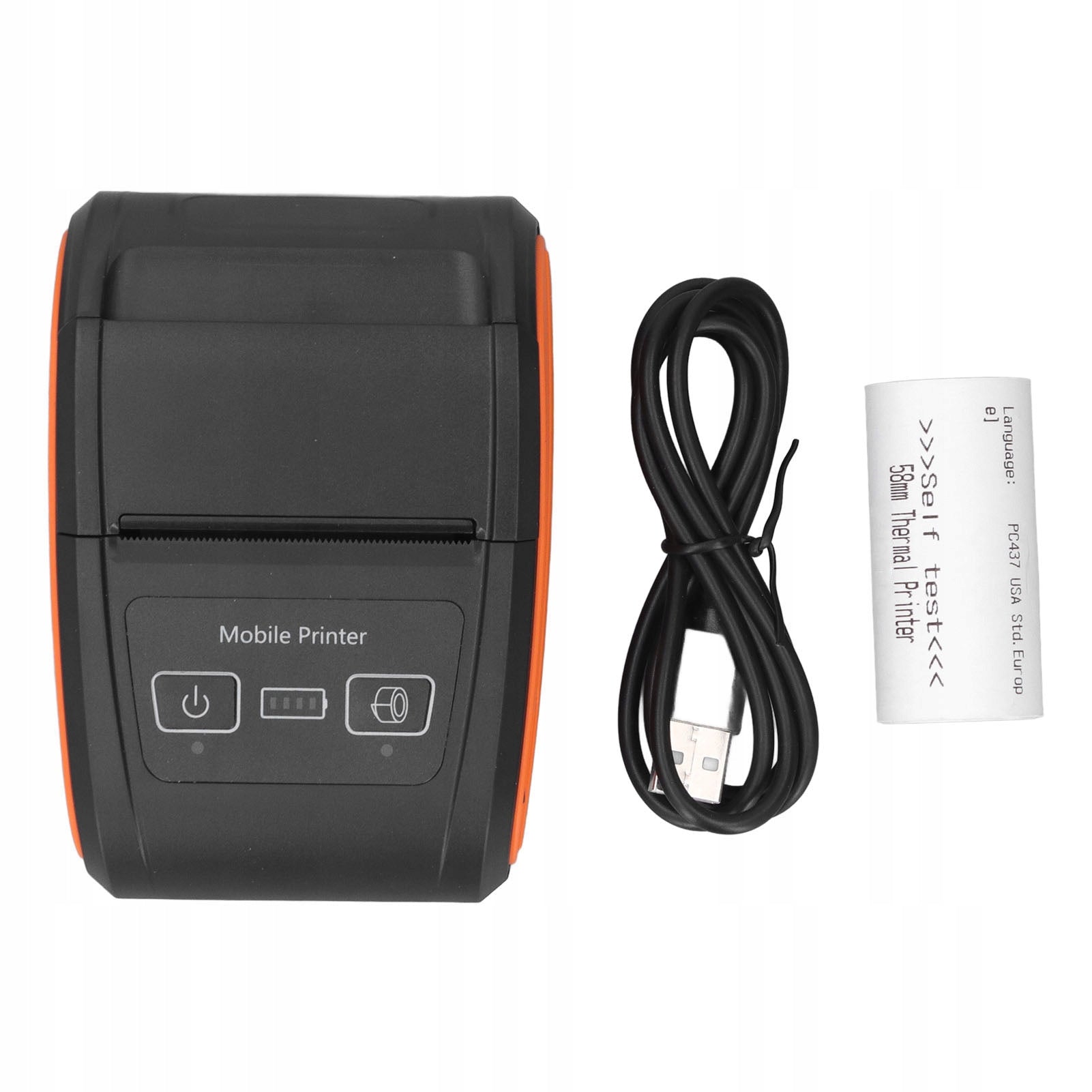Thermal Printer 58 mm 203 DPI 90 mm/s Wireless Portable 32