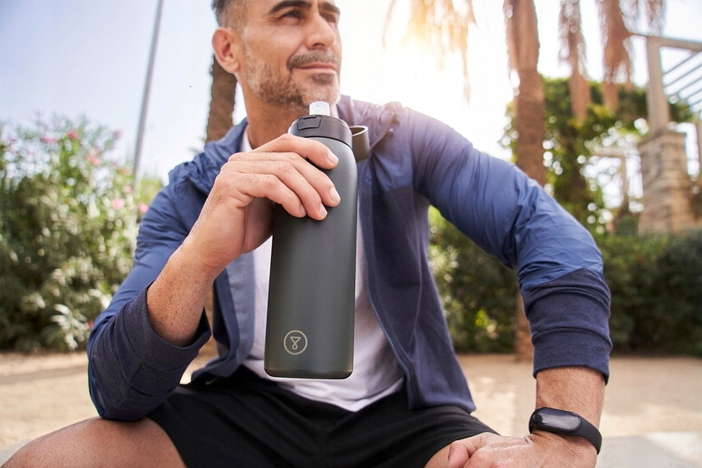 Thermal Steel Bottle Water Filter TAPP Water BottlePro Black 740ml Water Bottle Packaging status original