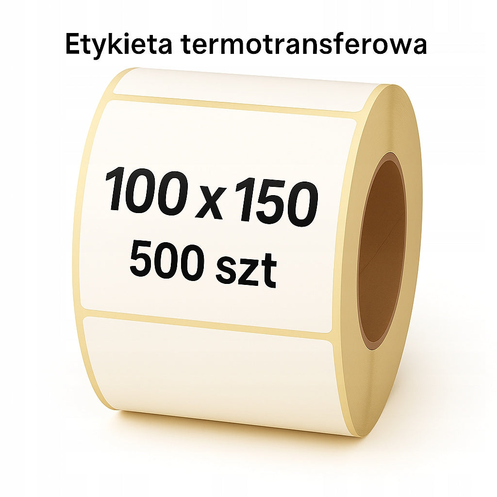 Thermal Transfer Labels 100x150 mm White 500 pcs