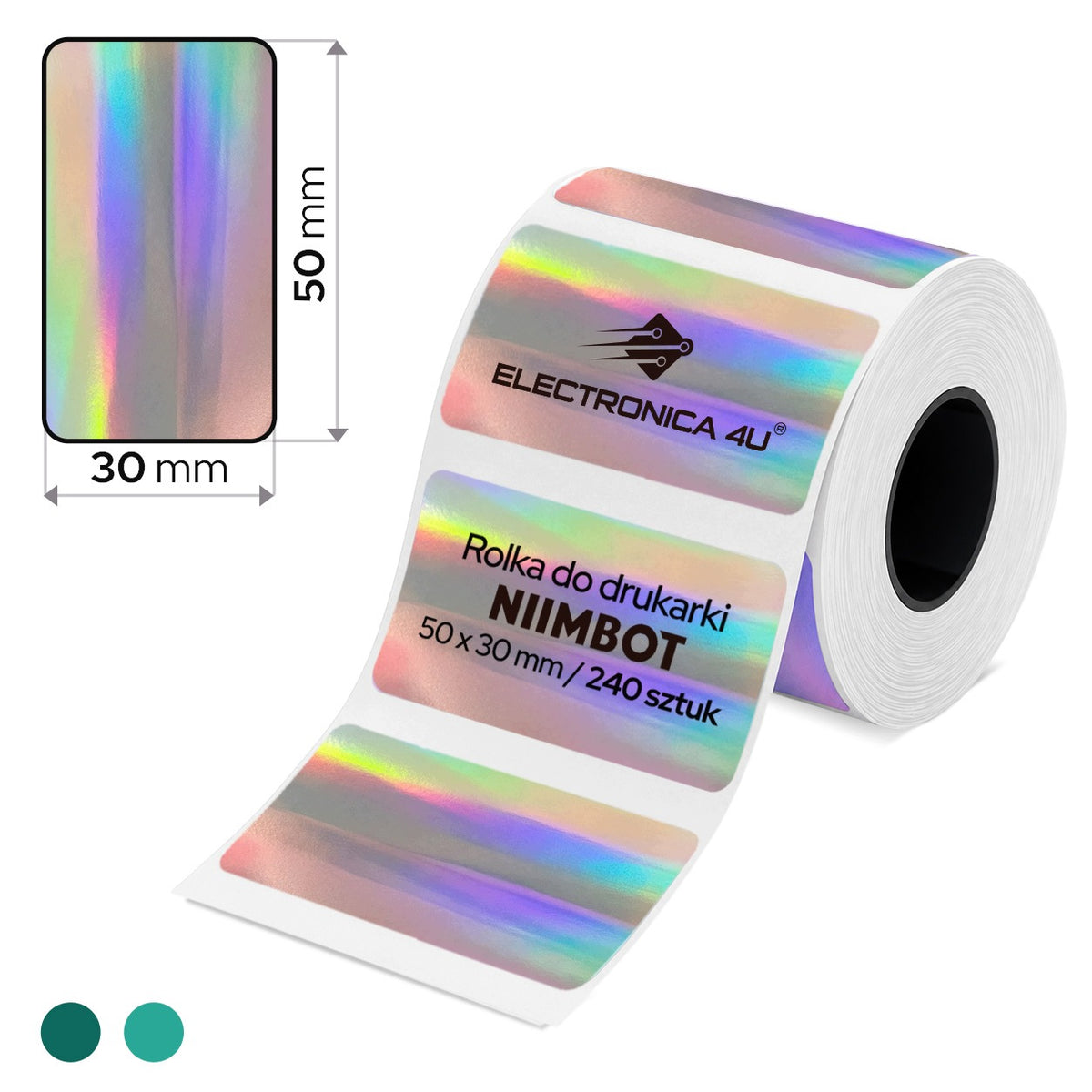 Thermal Transfer Self-Adhesive Labels Niimbot M2 M2_H M3 50x30
