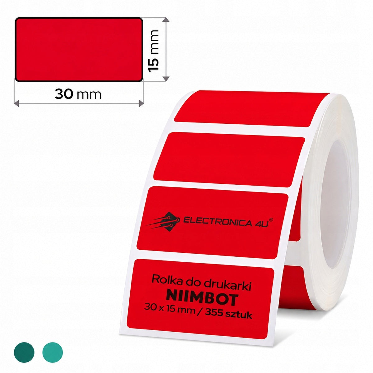 Thermal Transfer Self-Adhesive Labels Niimbot M2 M3 30x15