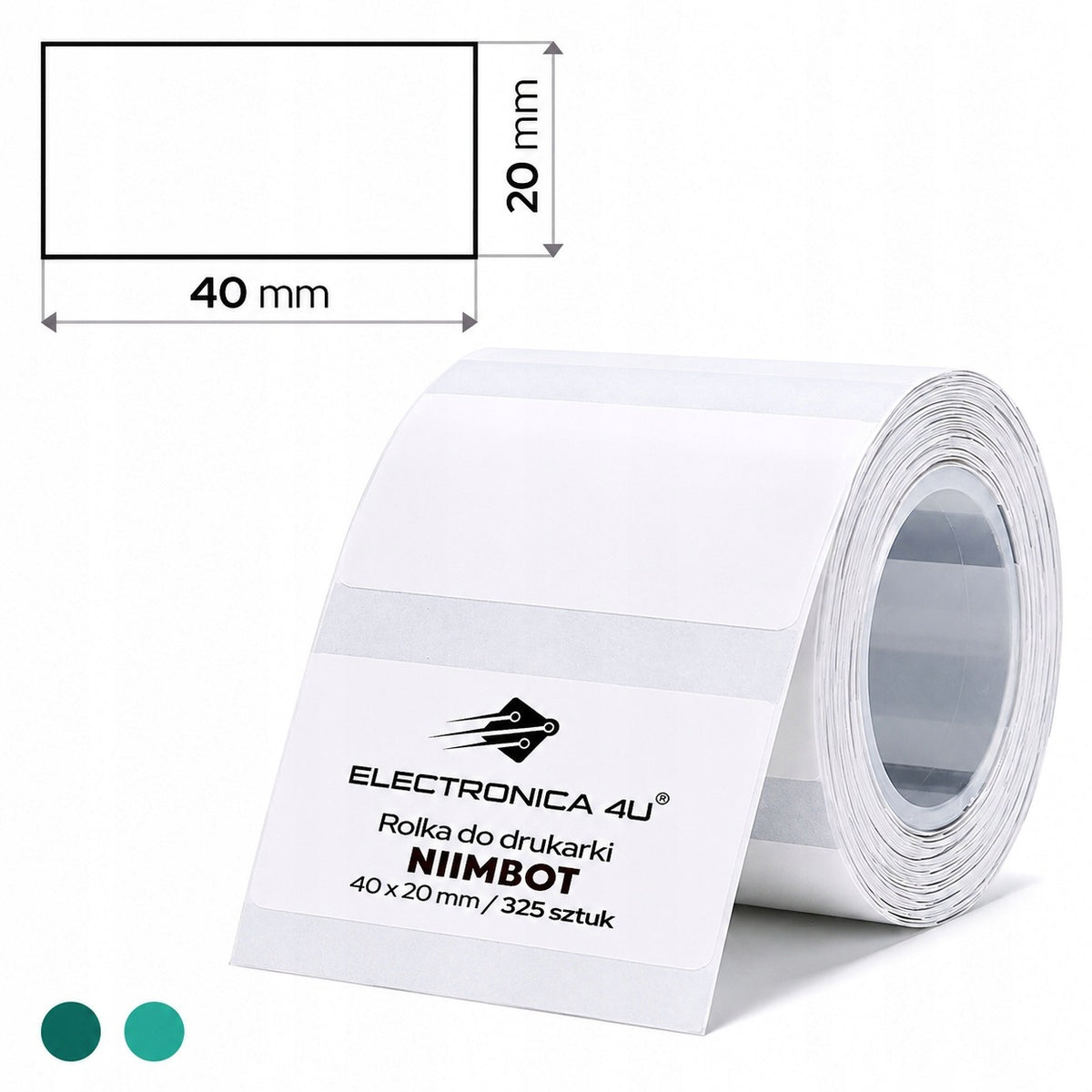 Thermal Transfer Self Adhesive Labels Niimbot M2 M3 40x20