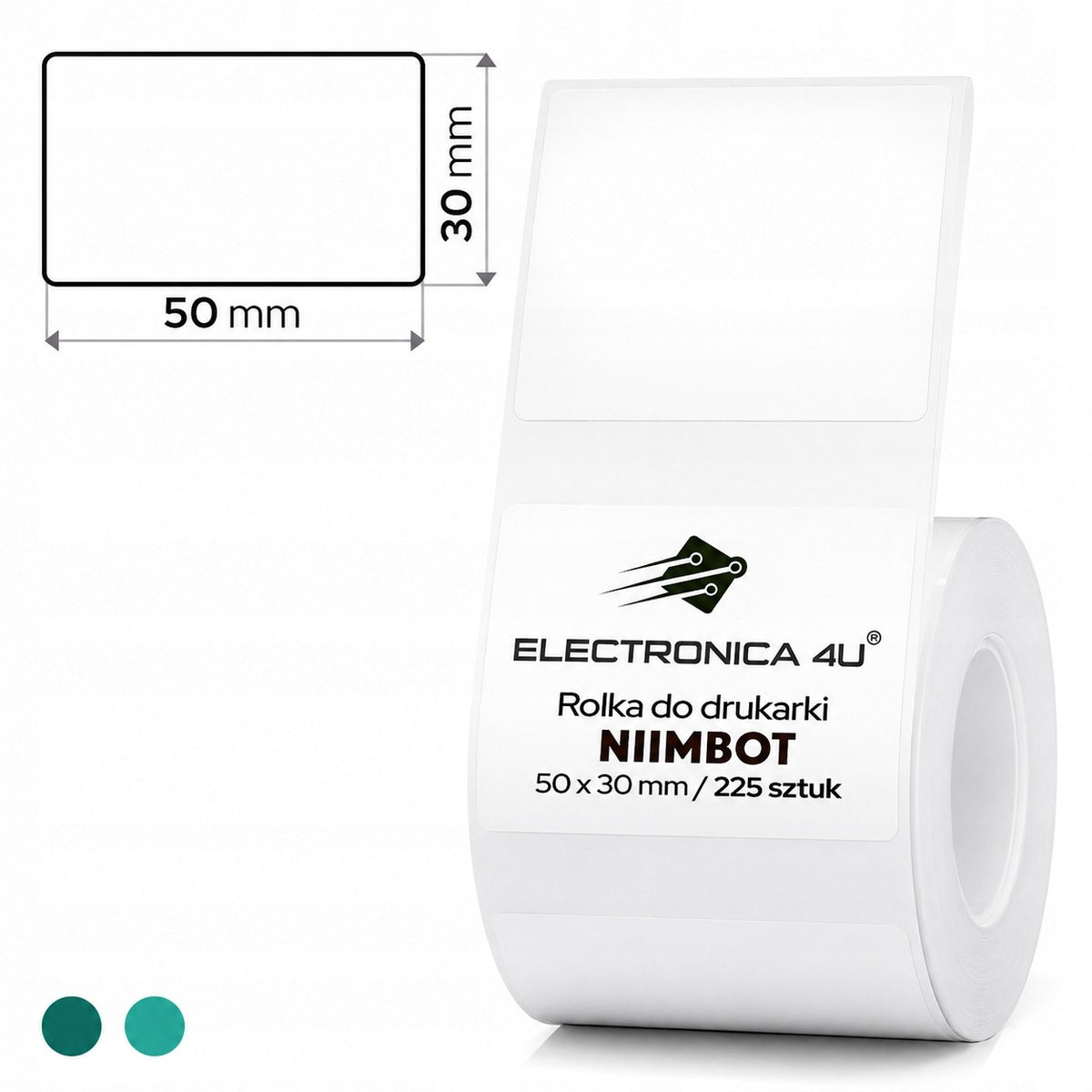 Thermal Transfer Self-Adhesive Labels Niimbot M2 M3 50x30