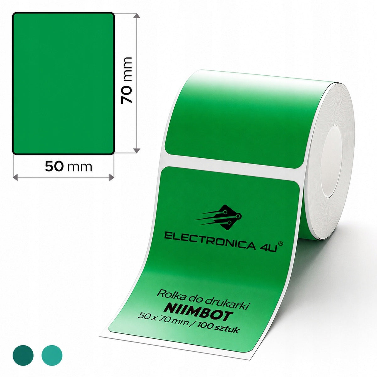 Thermal Transfer Self-Adhesive Labels Niimbot M2 M3 50x70
