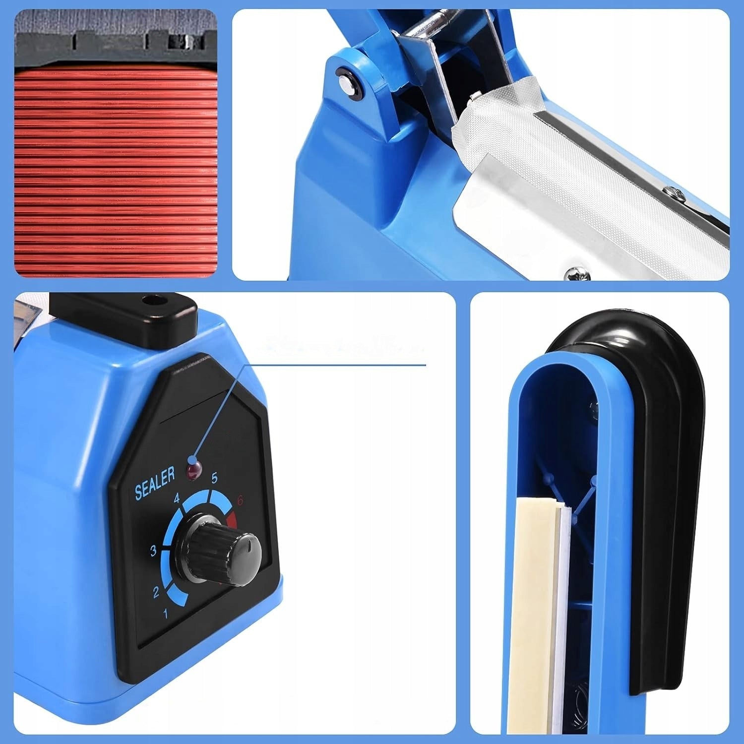 Thermal Welding Machine For Foil Bags Impulse Bags 200mm Brand no brand