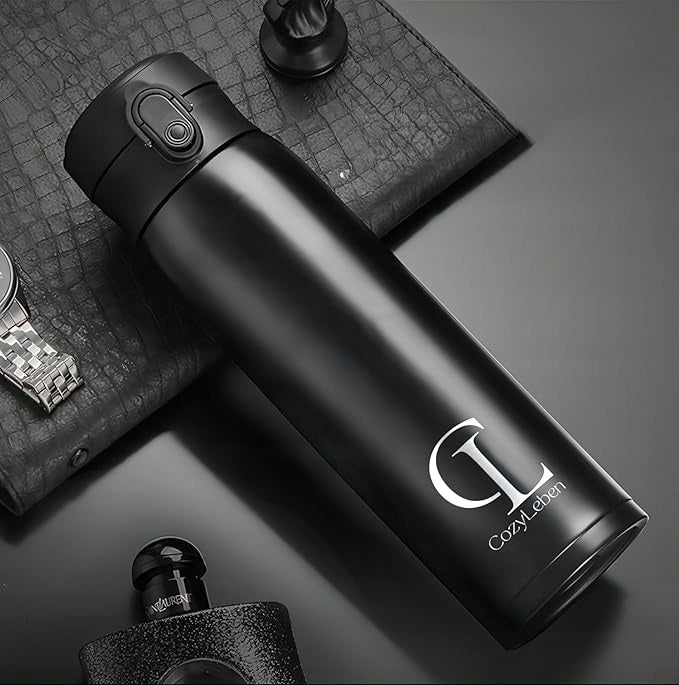 Thermal bottle 500 ml black – tight, light, keeps you warm Brand no brand