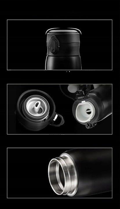 Thermal bottle 500 ml black – tight, light, keeps you warm Volume 500 ml