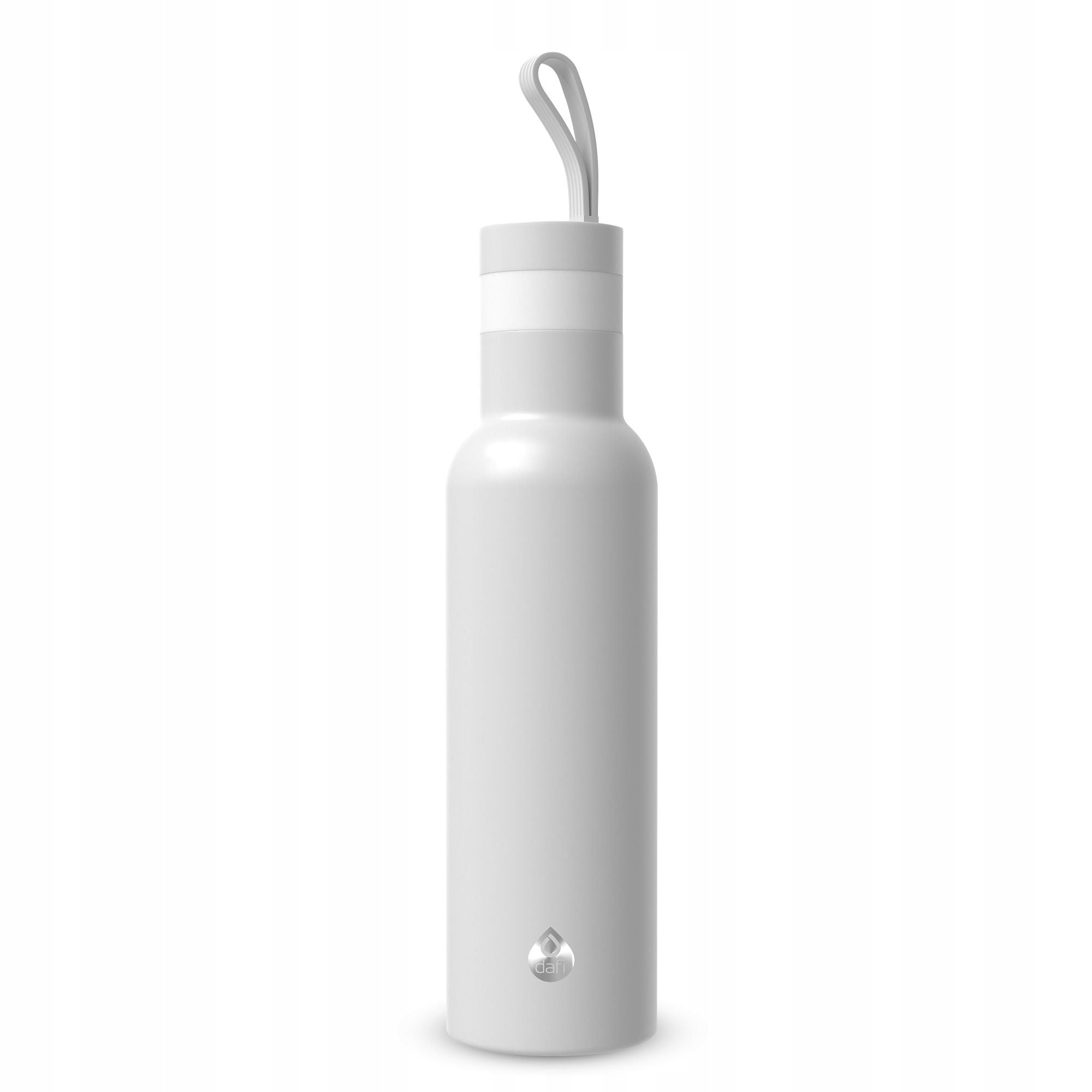 Thermal bottle Dafi EASY stainless steel 490 ml white
