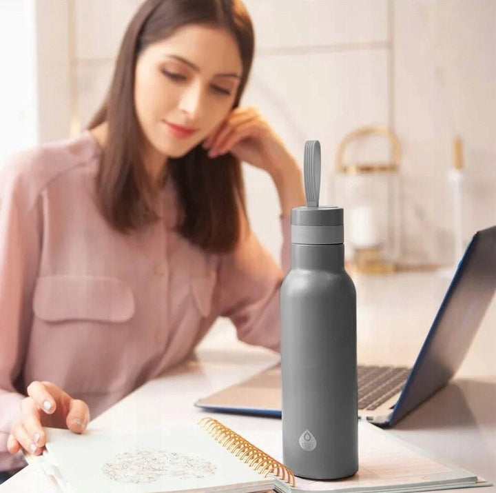 Thermal bottle Dafi thermos 490ml - grey Number of cartridges included in the kit 1
