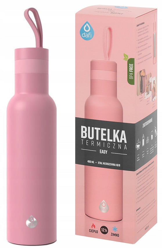 Thermal bottle Dafi thermos 490ml - pink