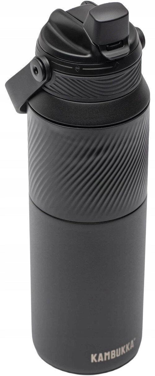 Thermal bottle KAMBUKKA Dupla Insulated Black Raven 1000 ml Brand Kambukka