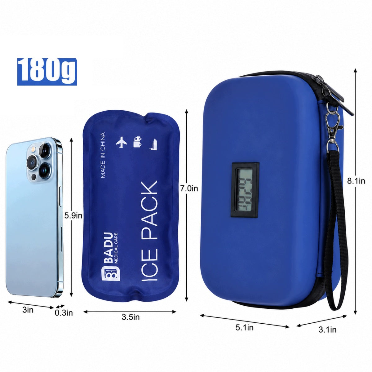 Thermal case with internal temperature measurement Manufacturer of a medical device 4059227748444