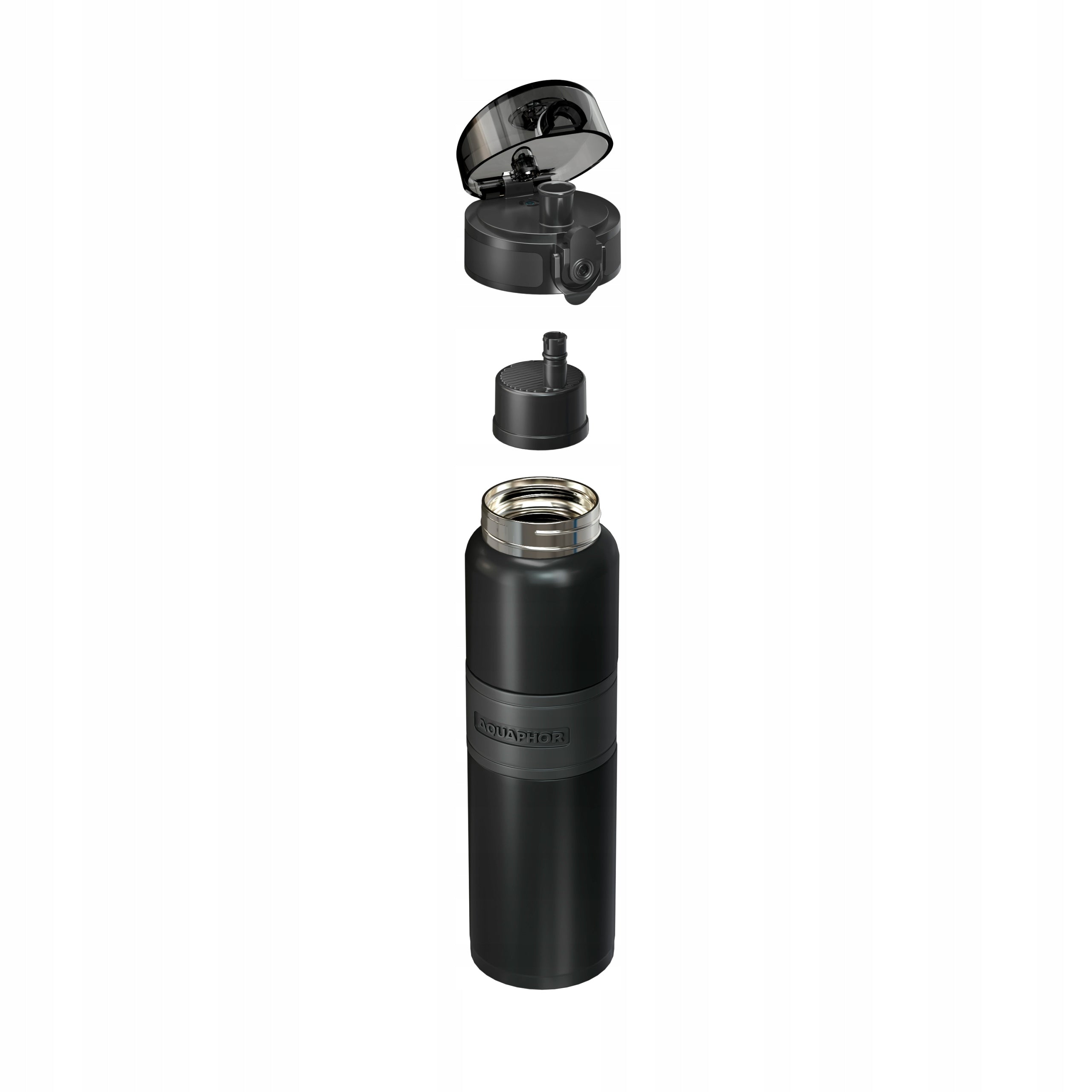 Thermal filter bottle Aquaphor City COOL 0,5 l black Manufacturer code 526821