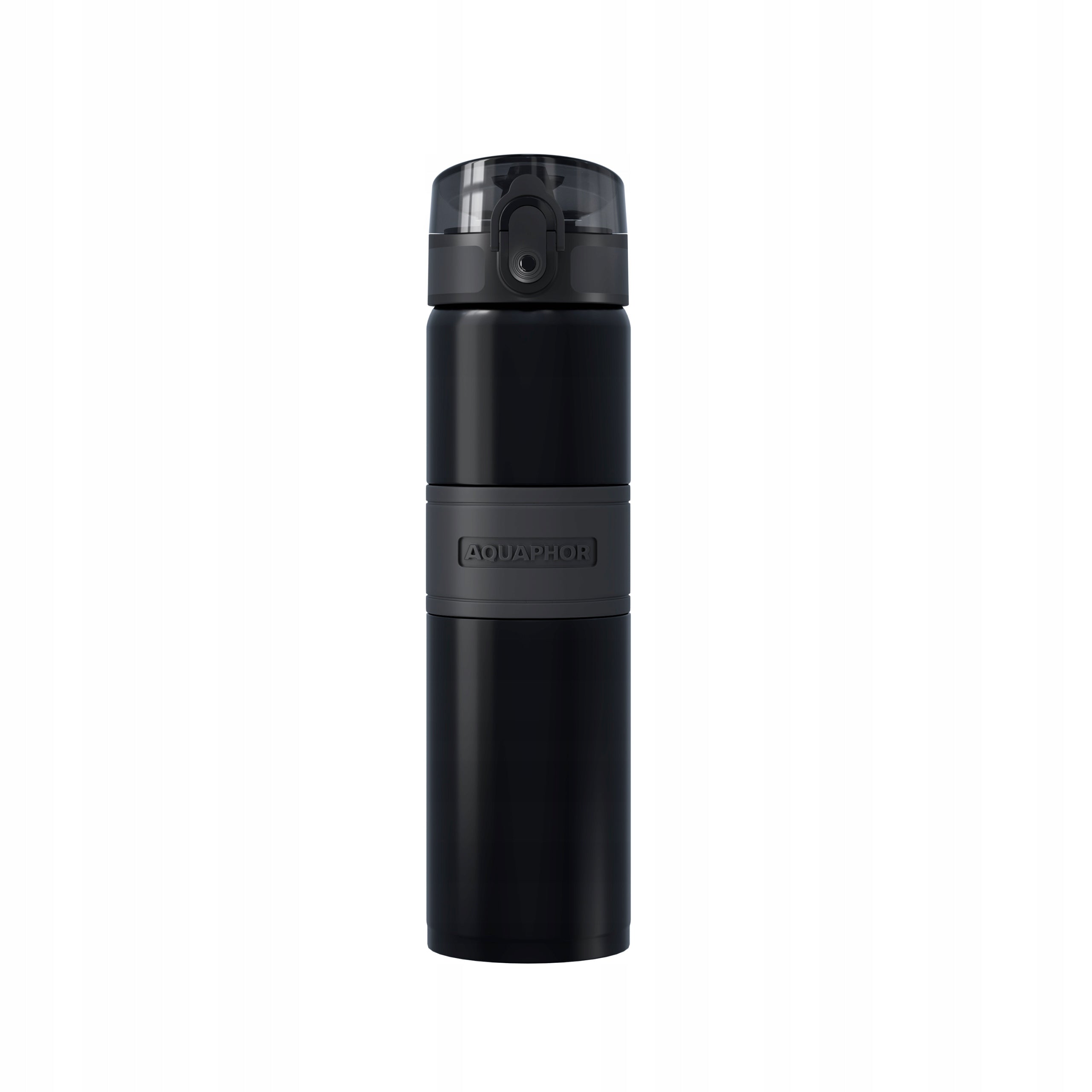 Thermal filter bottle Aquaphor City COOL 0,5 l black