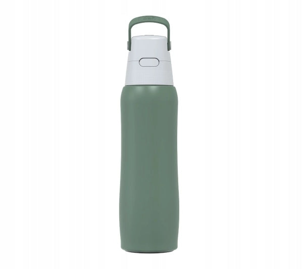 Thermal filter bottle Dafi SOLID Steel COLD sage/green 0,8l