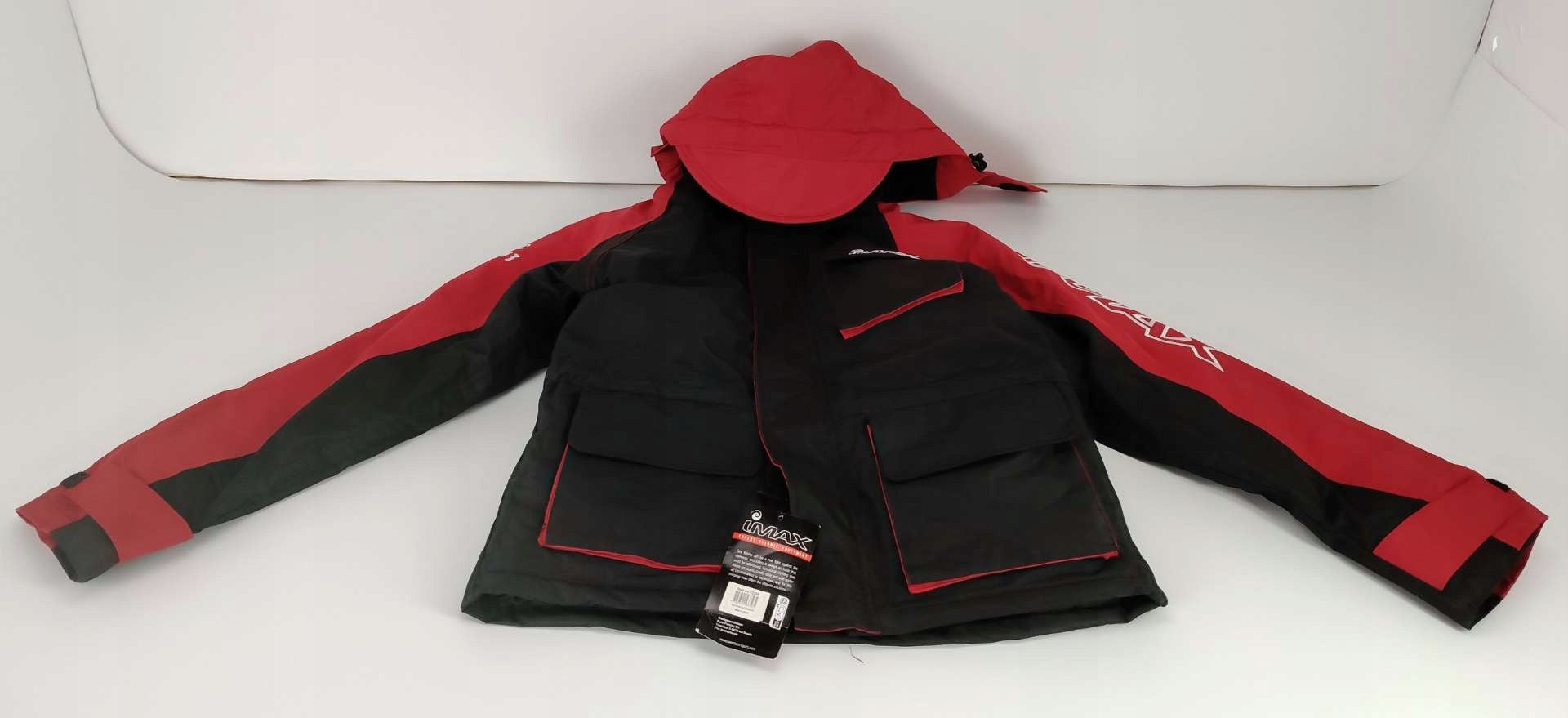 Thermal jacket Imax,durable material, size S, black-red Size S