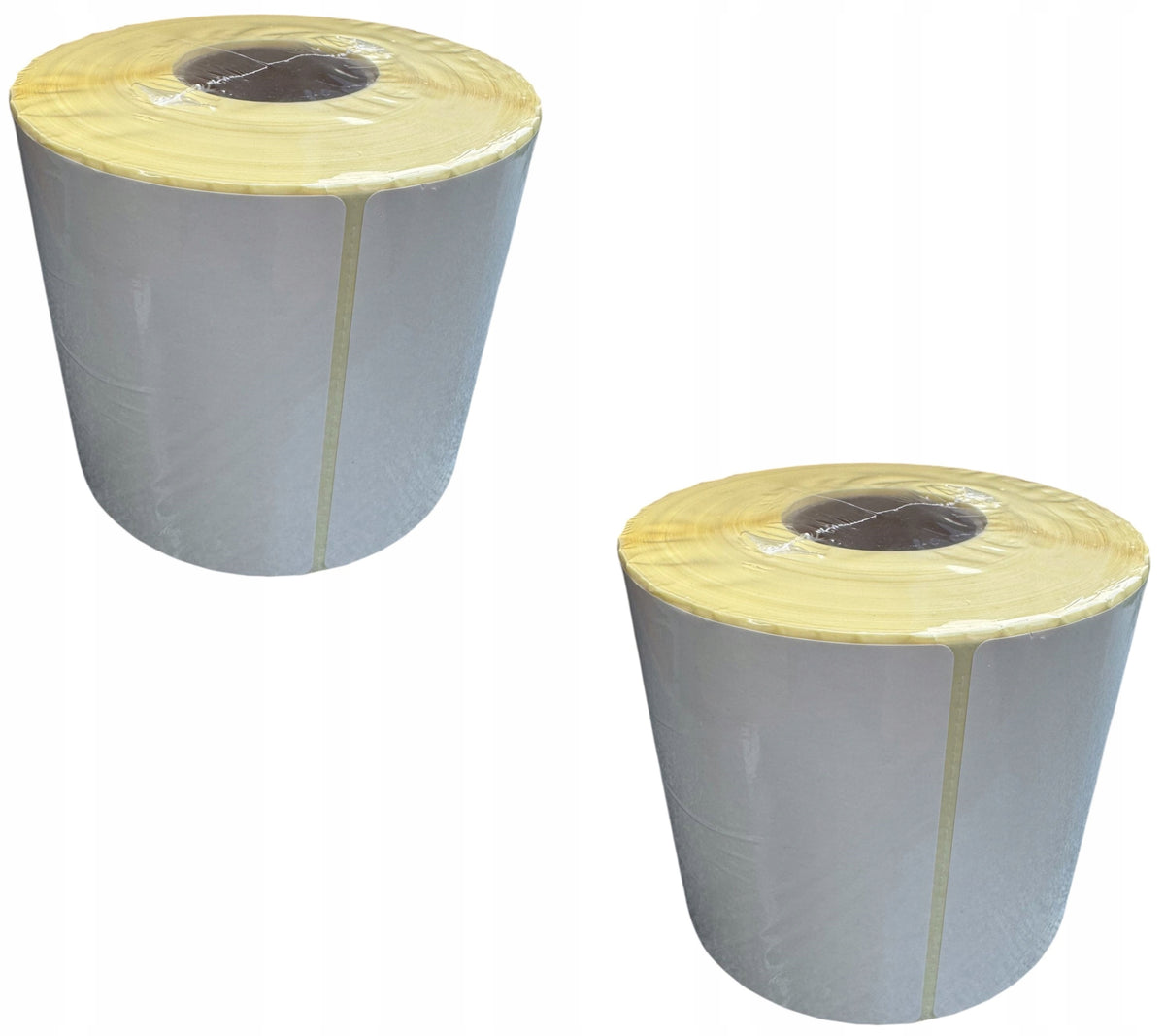 Thermal label 100x150 mm 500 pcs white courier self-adhesive 2 rolls