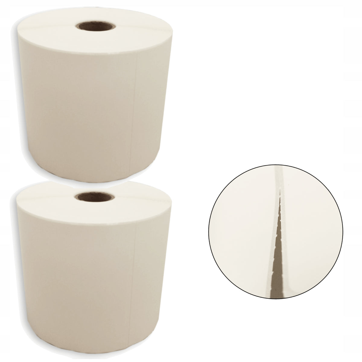 Thermal labels PREMIUM 100x150 500pcs courier perforation 2 ROLLS