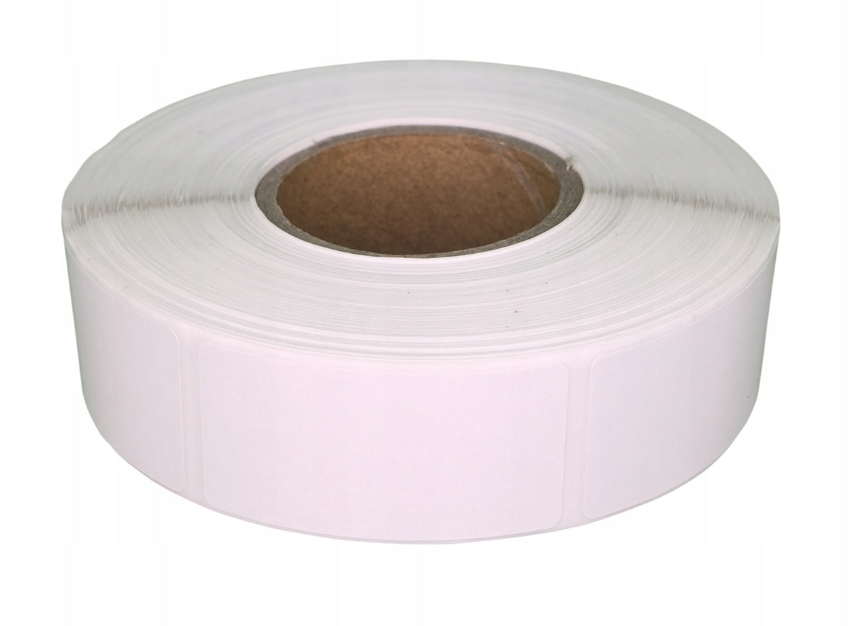 Thermal labels for Zebra, Brother TD, white 25x50 mm, fi 40mm, 1000pcs