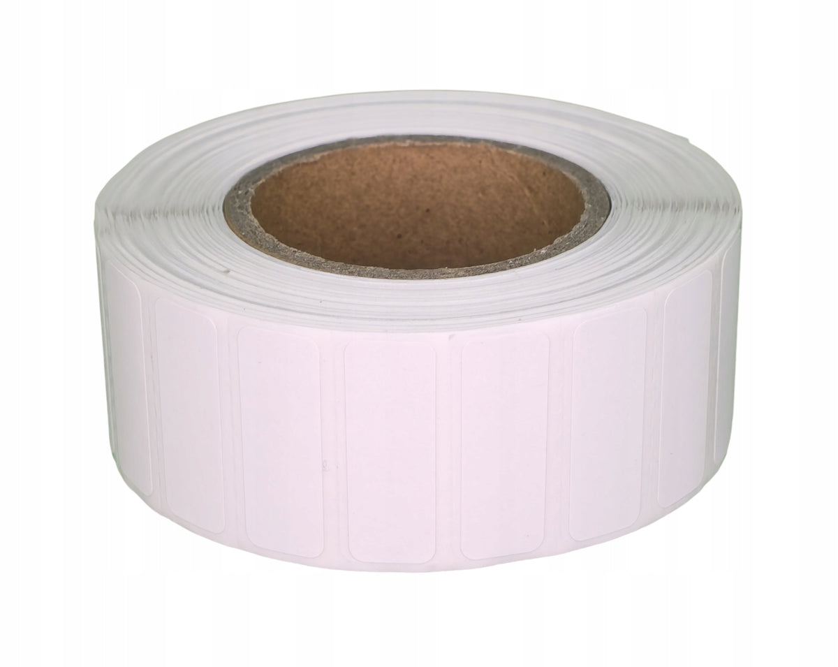 Thermal labels for Zebra, Brother TD, white 28x10 mm, fi 40mm, 2000pcs