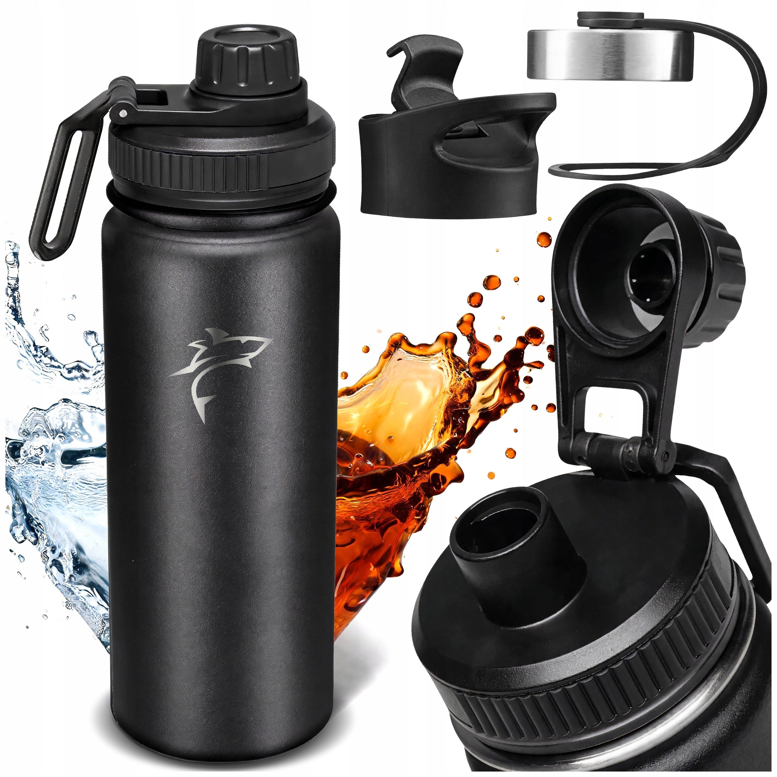 Thermal mug for coffee, tea 710ml thermos sealed for car