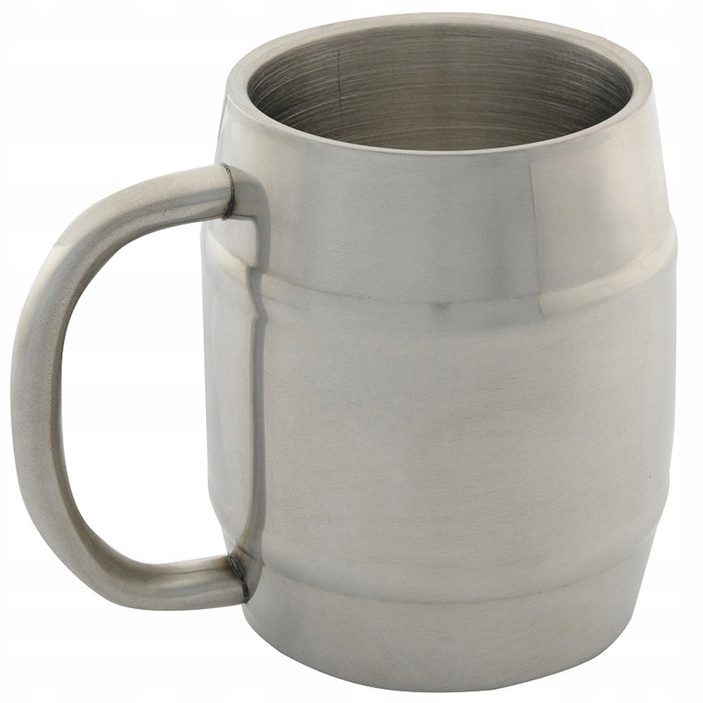 Thermal mug stainless steel beer mug M-Tac 0,45 l Chrome Color silver