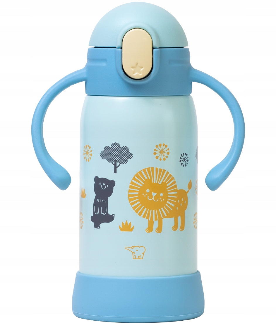 Thermal mug thermos for children for school ZOJIRUSHI SQ-DA30E-AA patterns Color blue