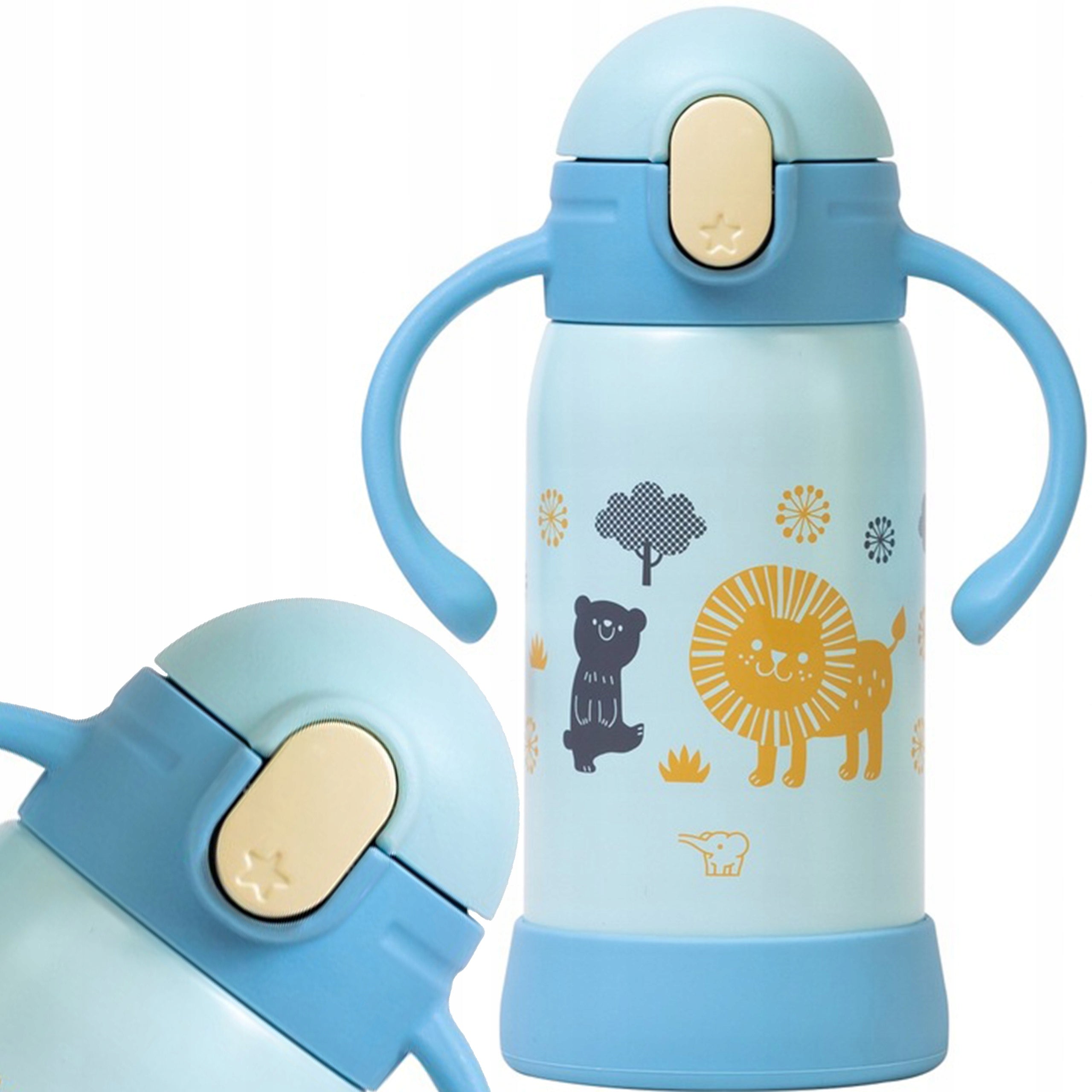 Thermal mug thermos for children for school ZOJIRUSHI SQ-DA30E-AA patterns