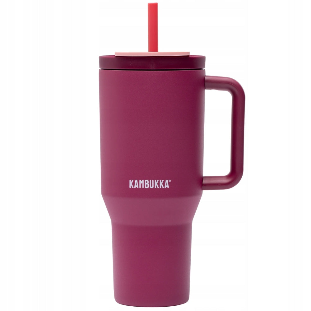 Thermal mug with straw Kambukka Rio Tumbler 950ml bottle + box Packaging status original