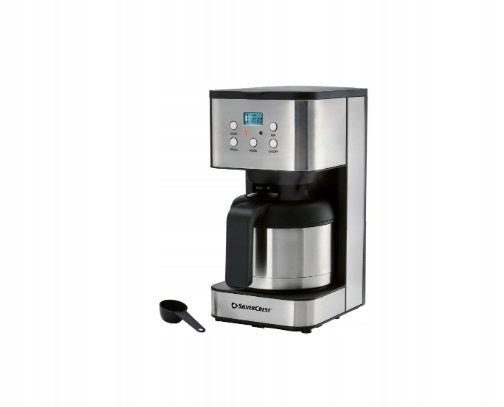 Thermal overflow coffee maker SILVERCREST SFKMT 900 A1, 900 W 1,25 l silver