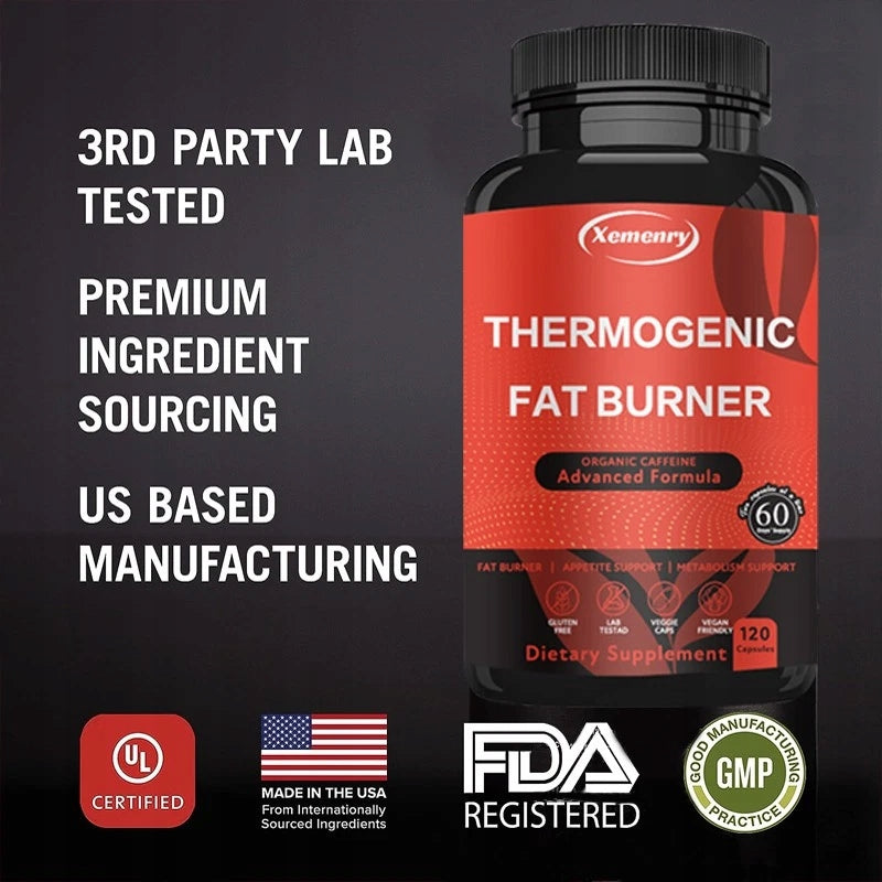Thermogenic fat burner – acceleration of metabolism, weight loss, e Packaging status original