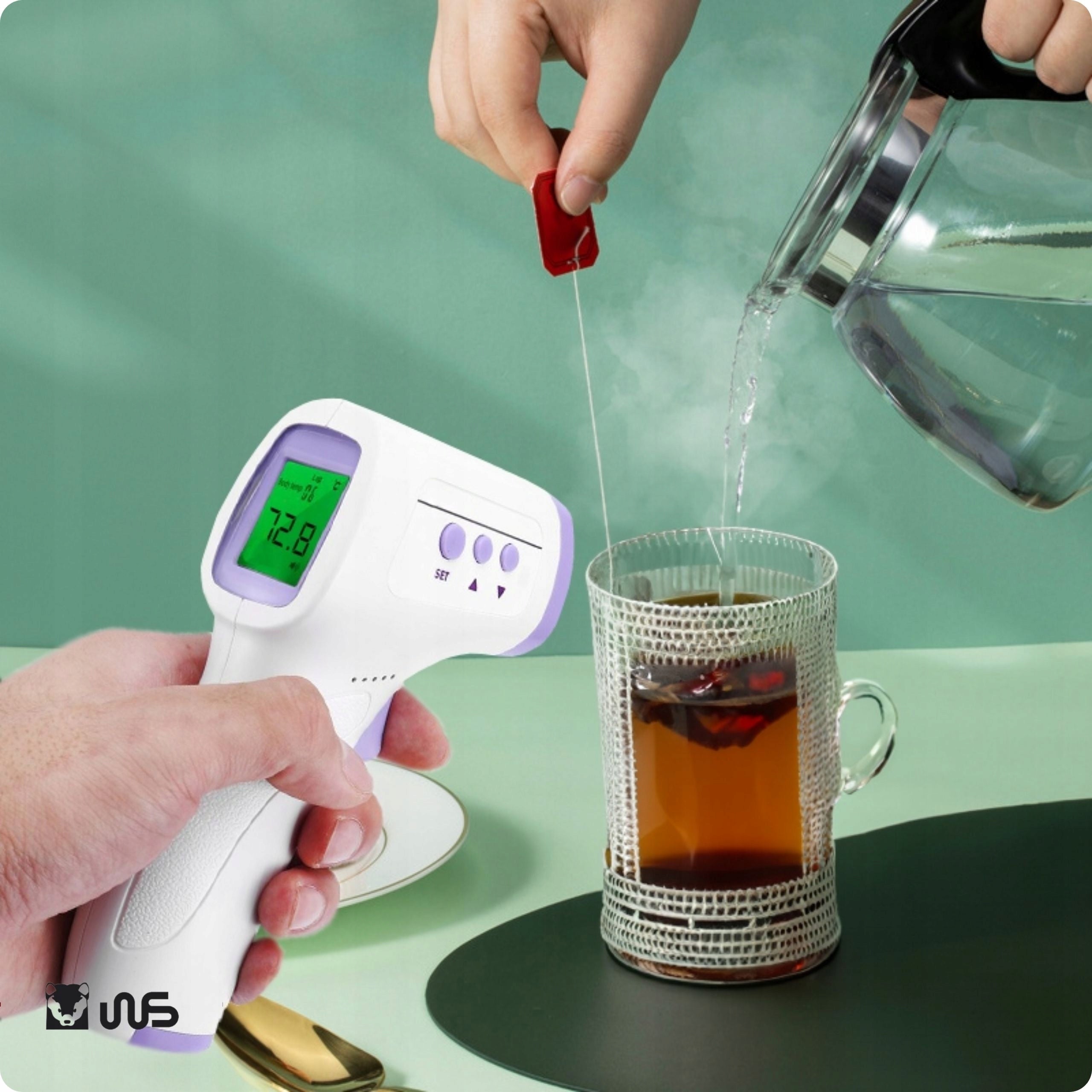 Thermometer Touchless Electronic Medical Digital LCD AAA Batteries Medical device no