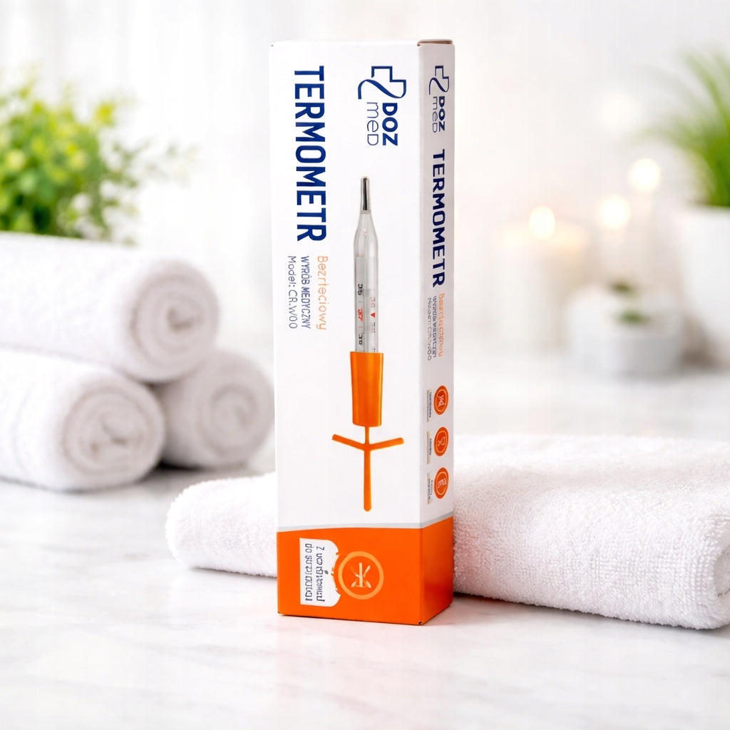 Thermometer, mercury-free, CR.W00, DOZ Med , 1 pc. Medical device yes