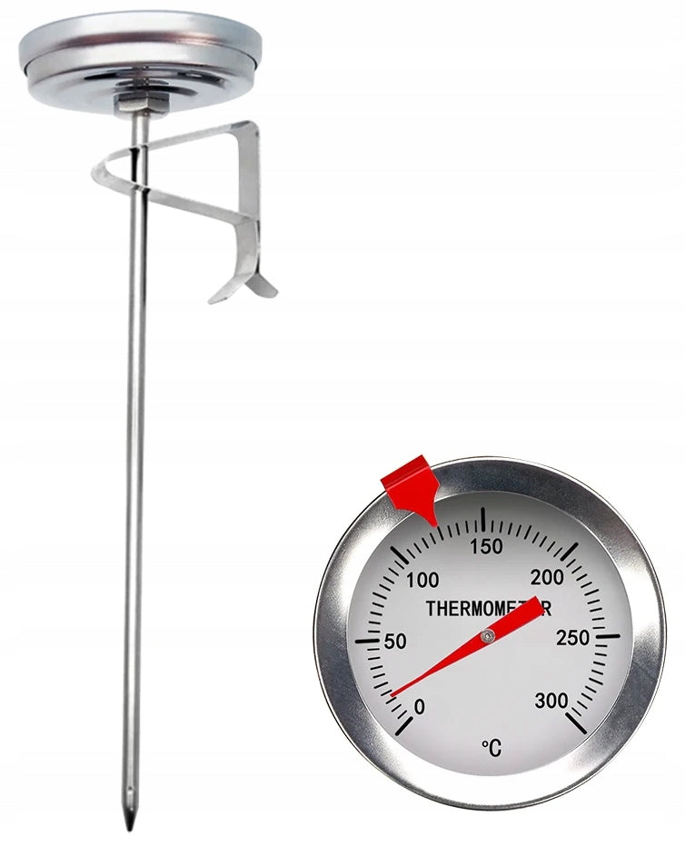 Thermometer with probe 0-300 C 150 mm smokehouse oven Manufacturer code 9793112486046