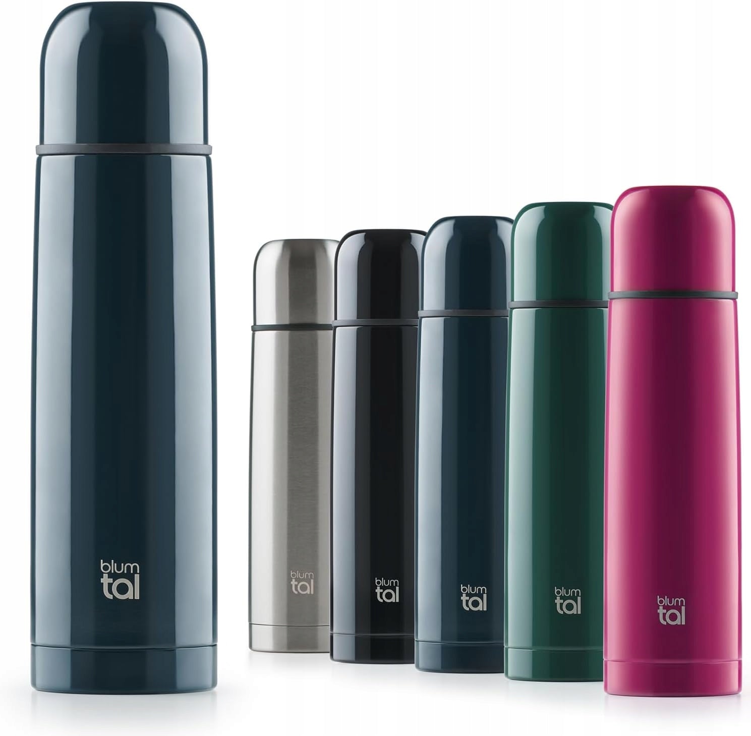 Thermos Blumtal Insulated Bottle 1000ml, Airtight, Metal, Ocean Blue