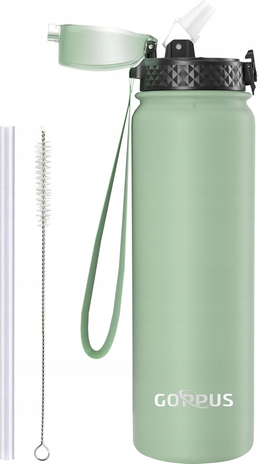 Thermos Hot and Cold Beverage Bottle 1000ml Green