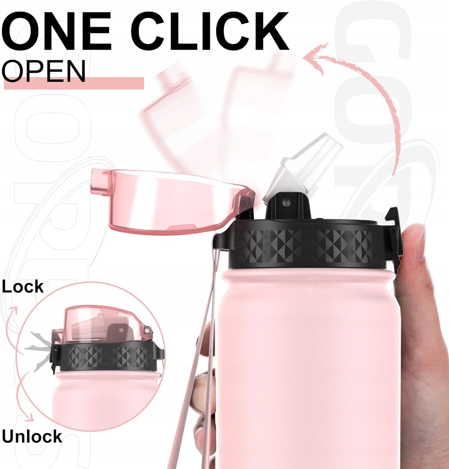 Thermos Hot and Cold Beverage Bottle 1200ml Pink Brand no brand