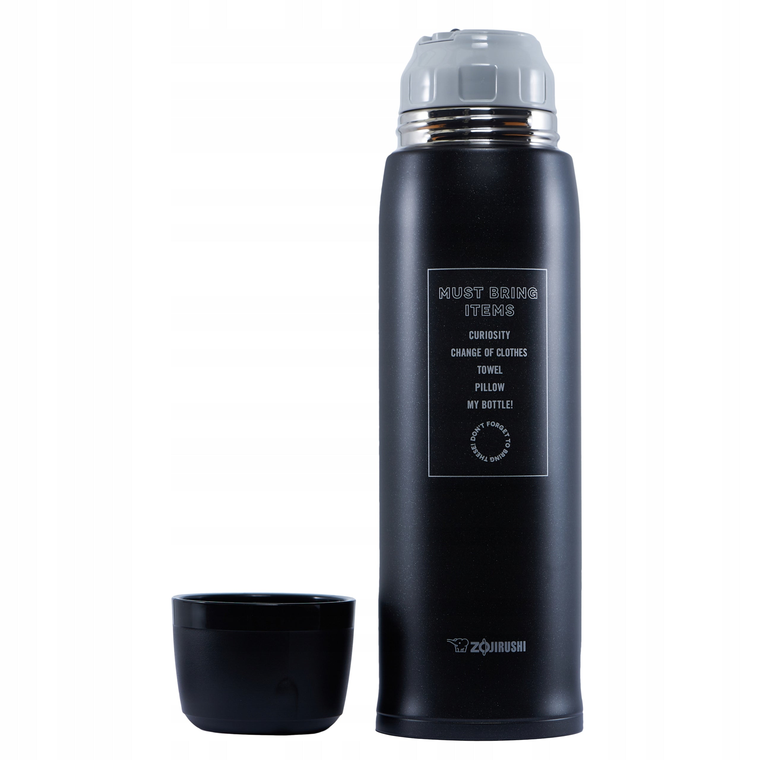 Thermos ZOJIRUSHI SJ-JS10-BA 1 l black, light handy in the mountains Color black