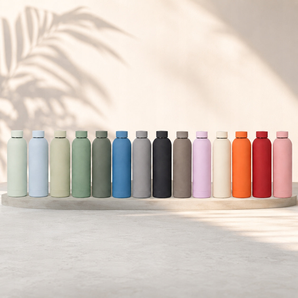Thermos thermal bottle steel 500ml for cold drinks for summer pink Packaging status original