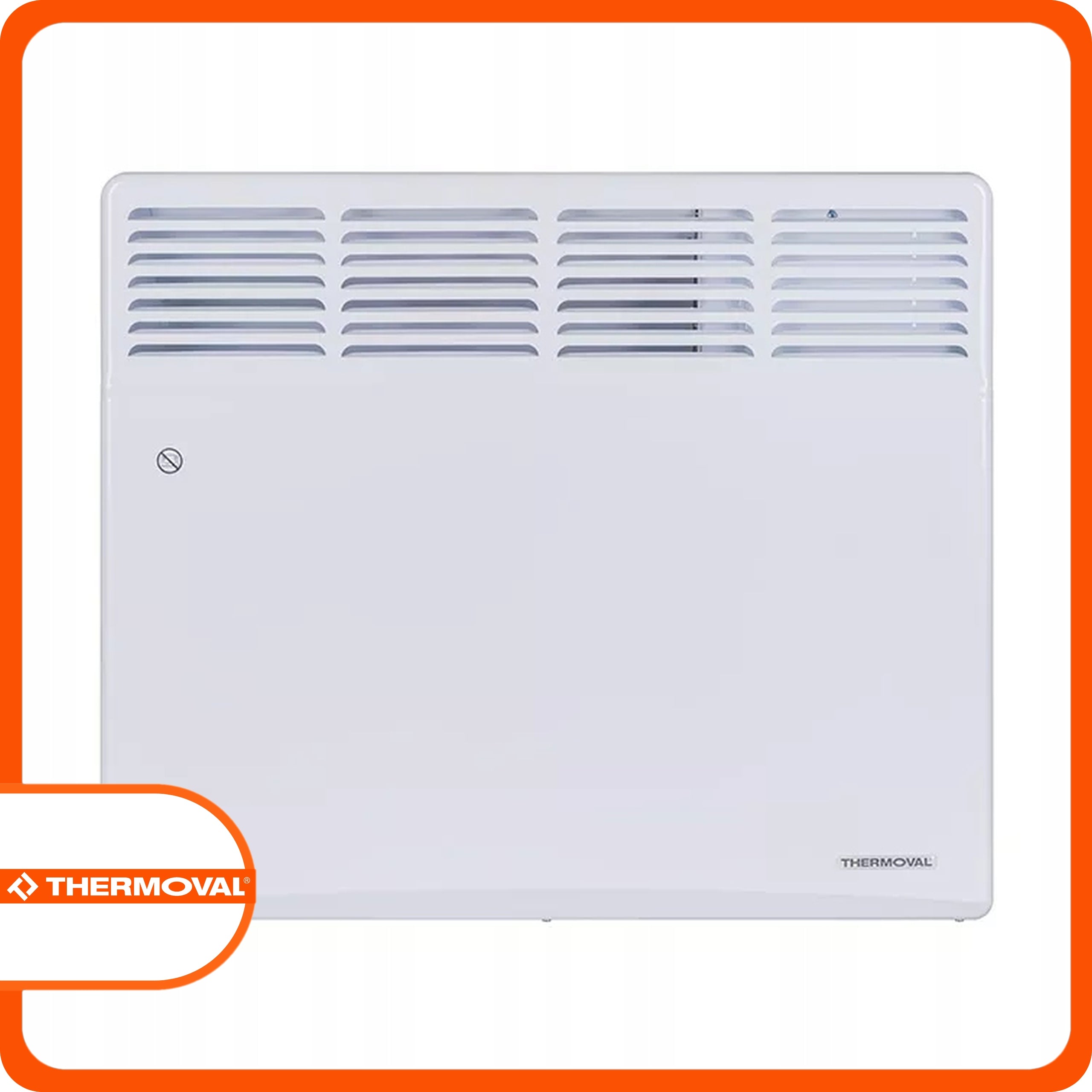 Thermoval Electric wall convector heater T18 ED 1000W white 1kW Packaging status original