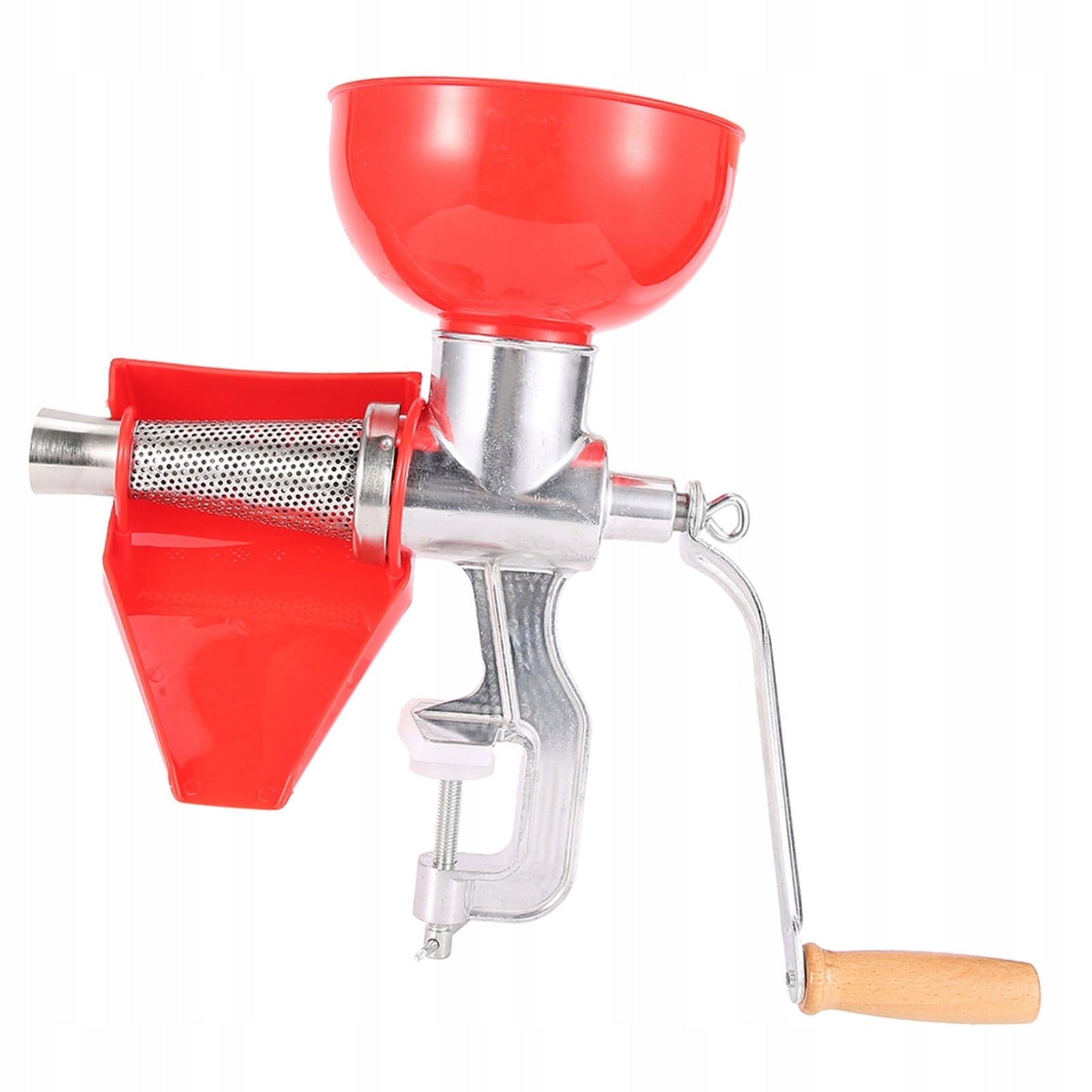 Thick Handheld Aluminum Alloy Juice Juicer For Fruit, Tomatoes, Dominant color clear