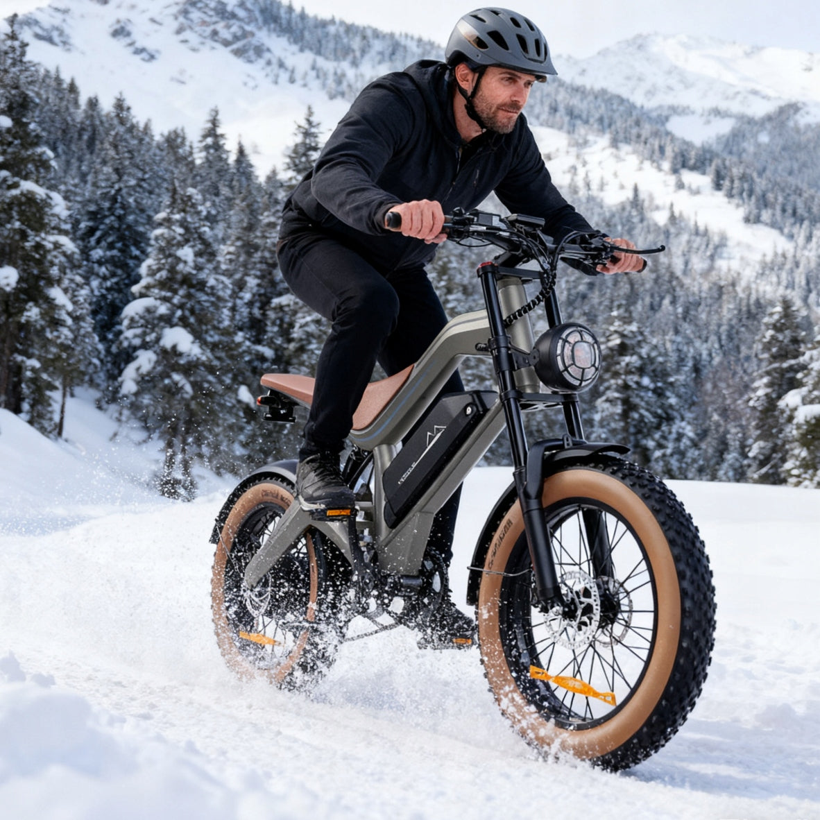Thick Tire Motorcycle Off-Road Electric Vehicles 1000W 48V 18.2AH 55km/h Manufacturer code 581708040014