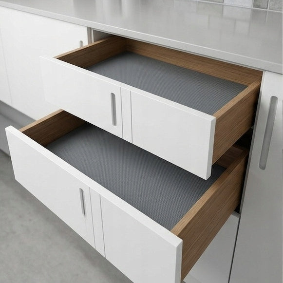 Thick anti-slip mat for cabinets and drawers graphite 48X10 mm TO SIZE Manufacturer code 5904208110996