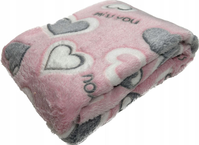 Thick blanket 75x100 for dog, cat fleece Product width 75 cm