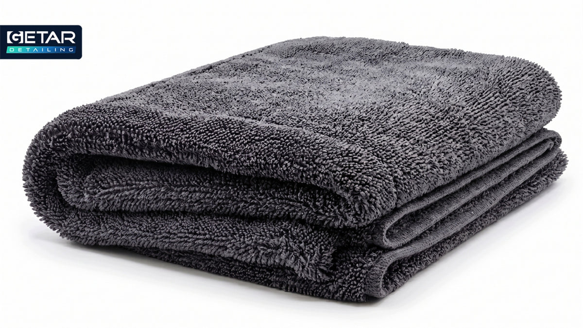 Thick microfiber towel for drying car paint 60x90cm 1100g YETI GETAR Packaging status original