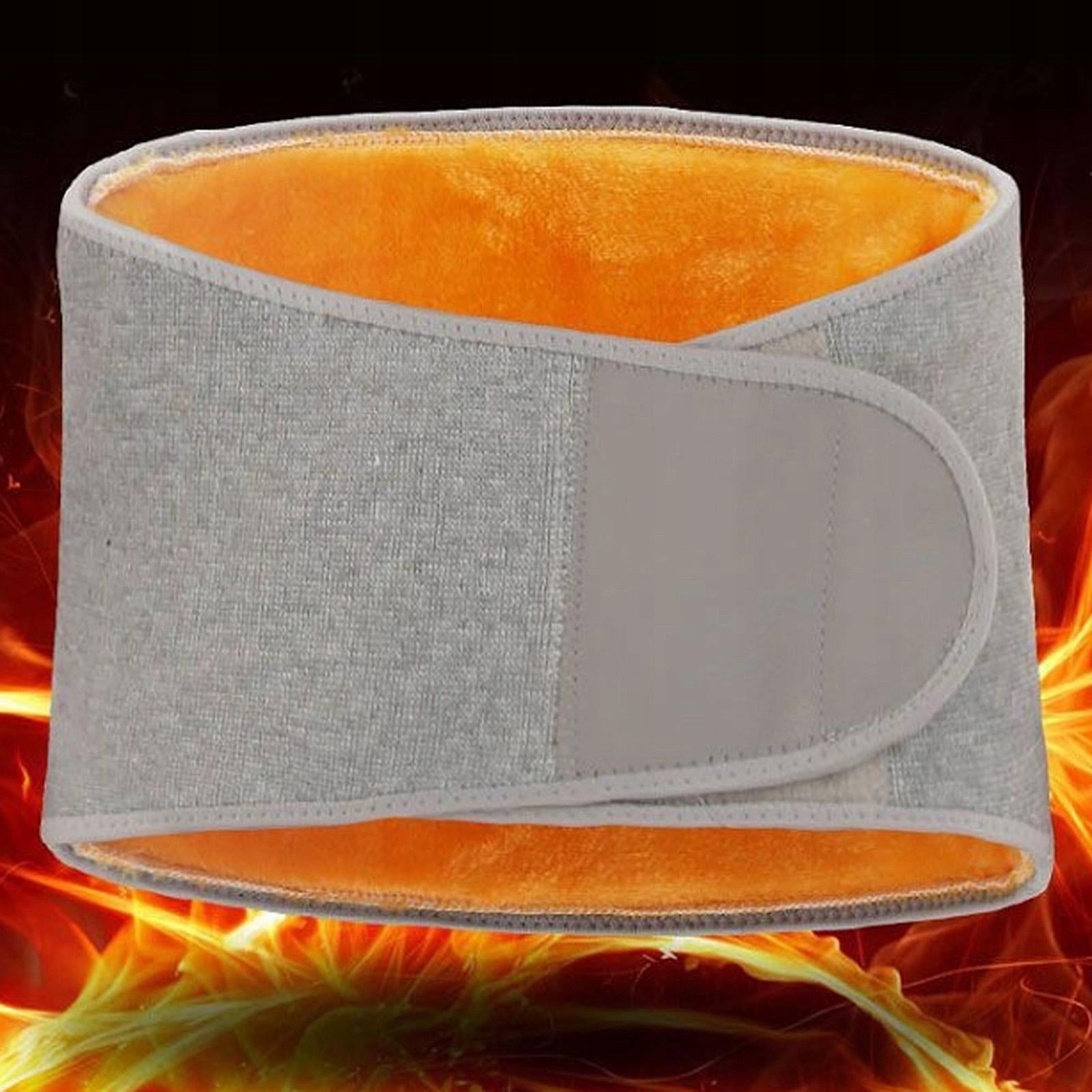 Thicken Plush Waist Lumbar Support Belt Warm Stomach Body Wrap Brand no brand