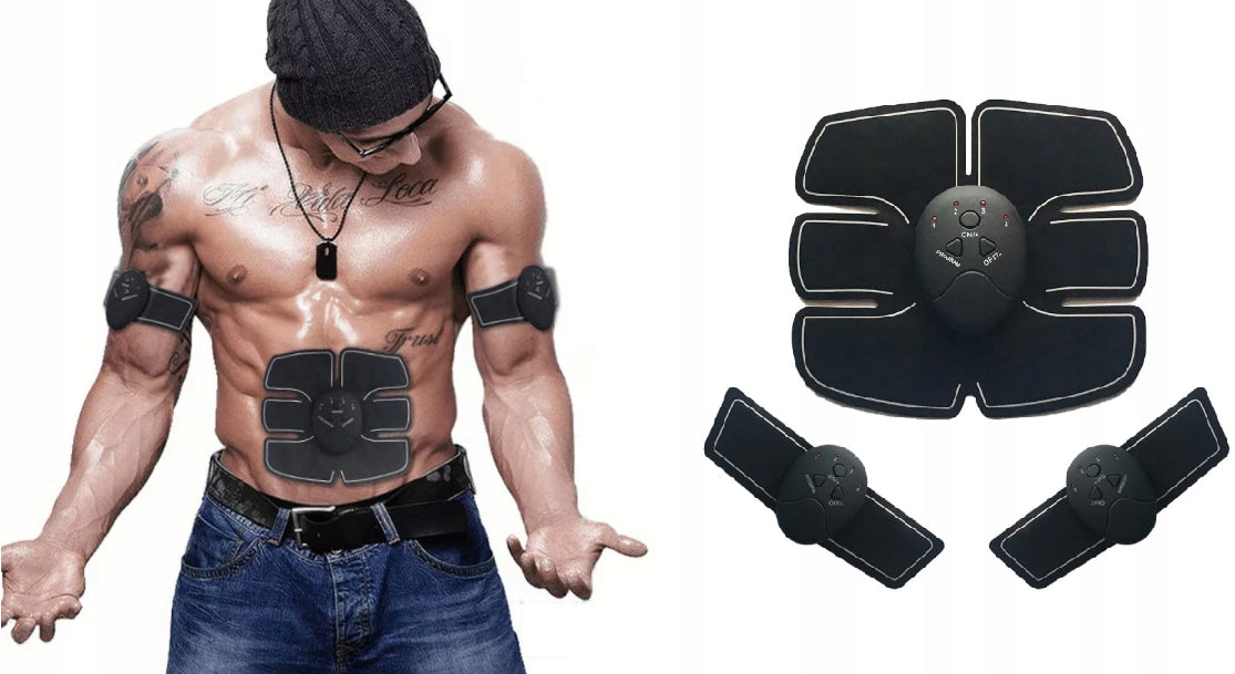 Thigh Abdominal Muscle Electrostimulator Color black